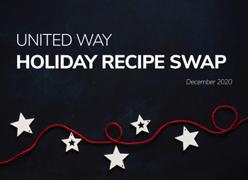 United WAy's Recipe Swap, published Dec. 2021