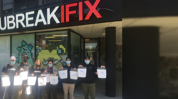 uBreakiFix Employees Delight Preschoolers By Building Learning Kits
